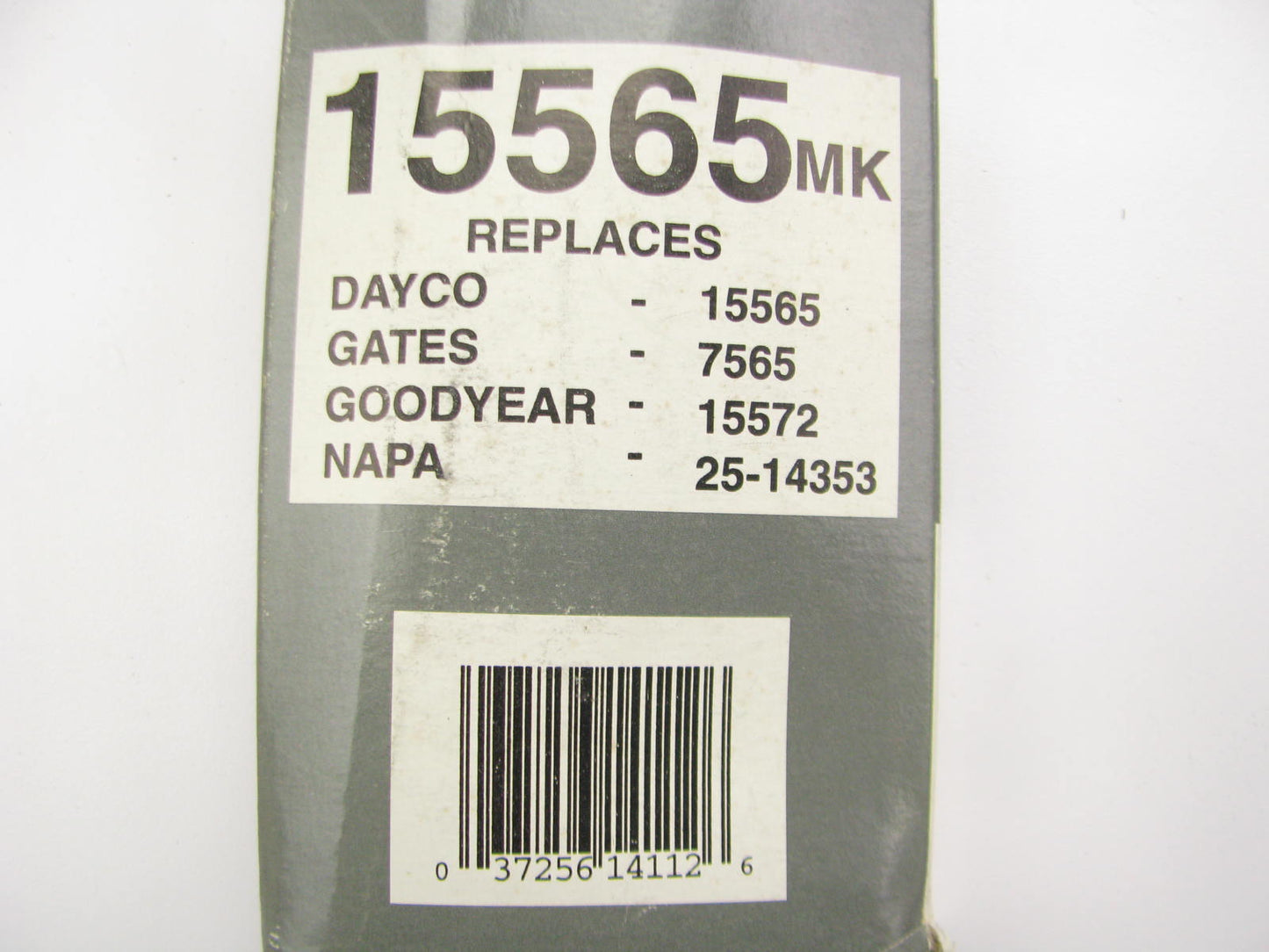 Mileage Maker 15565MK Accessory Drive Belt - 0.44'' X 56.50'' - 36 Degree