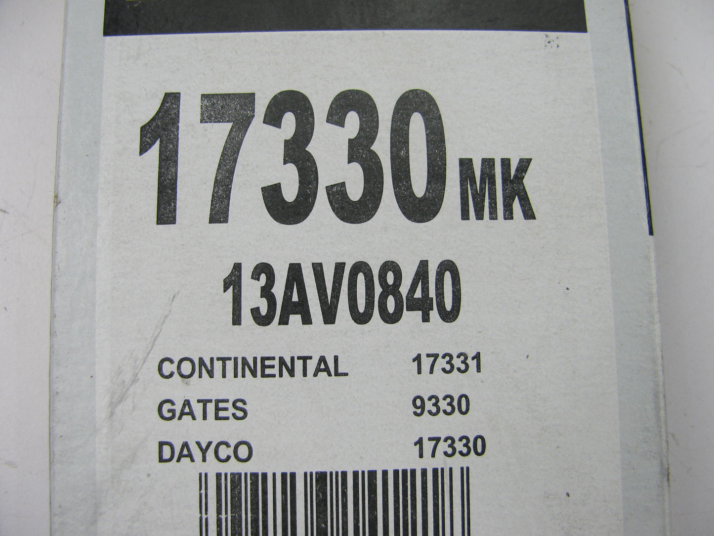 Mileage Maker 17330MK Accessory Drive Belt