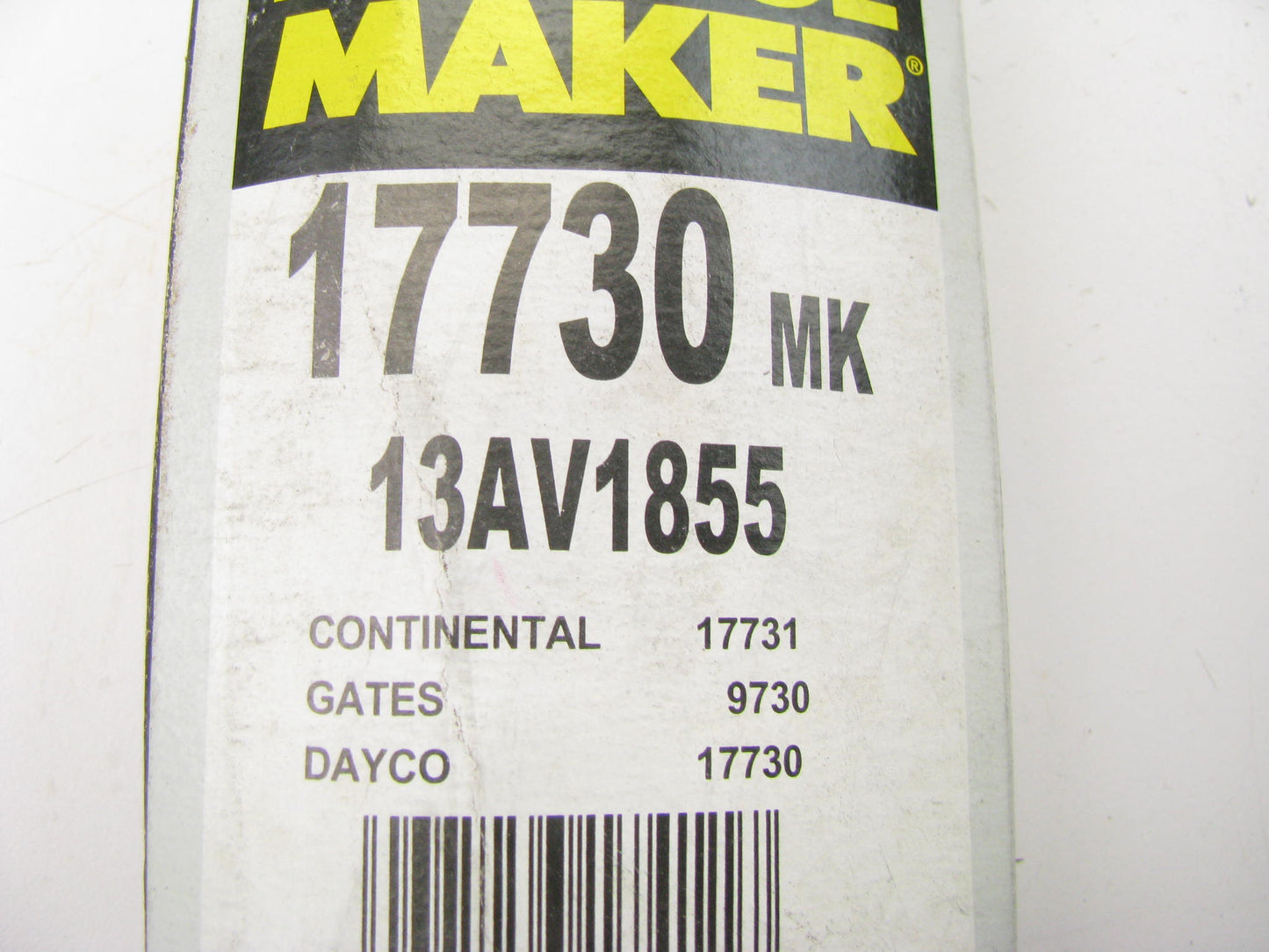 Mileage Maker 17730MK Accessory Drive Belt - 0.53'' X 73.00'' - 36 Degree