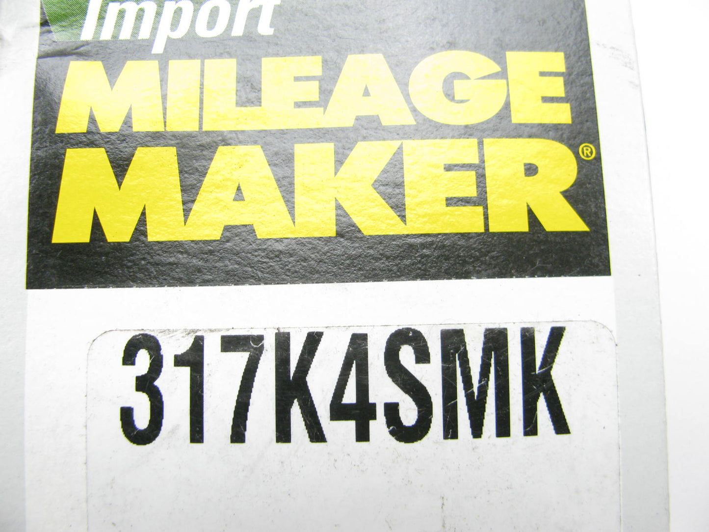 Mileage Maker 317K4SMK Stretch Serpentine Belt - 0.56'' X 32.25'' - 4 Ribs