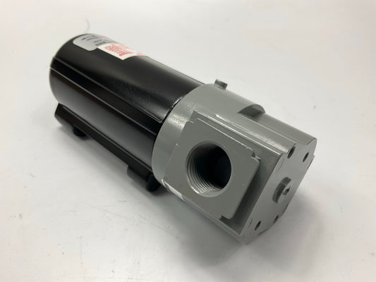 Milton 1020-8 1/2'' NPT Heavy-Duty Metal Micro Filter W Automatic Overnight Drain