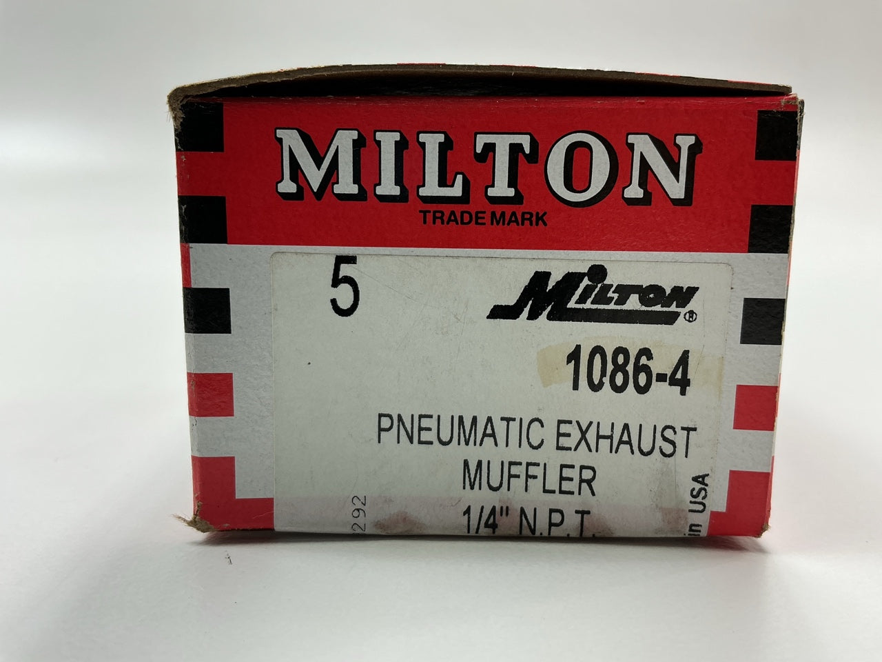 (5) Milton S1086-4 Pneumatic Exhaust Mufflers, 1/4'' N.P.T