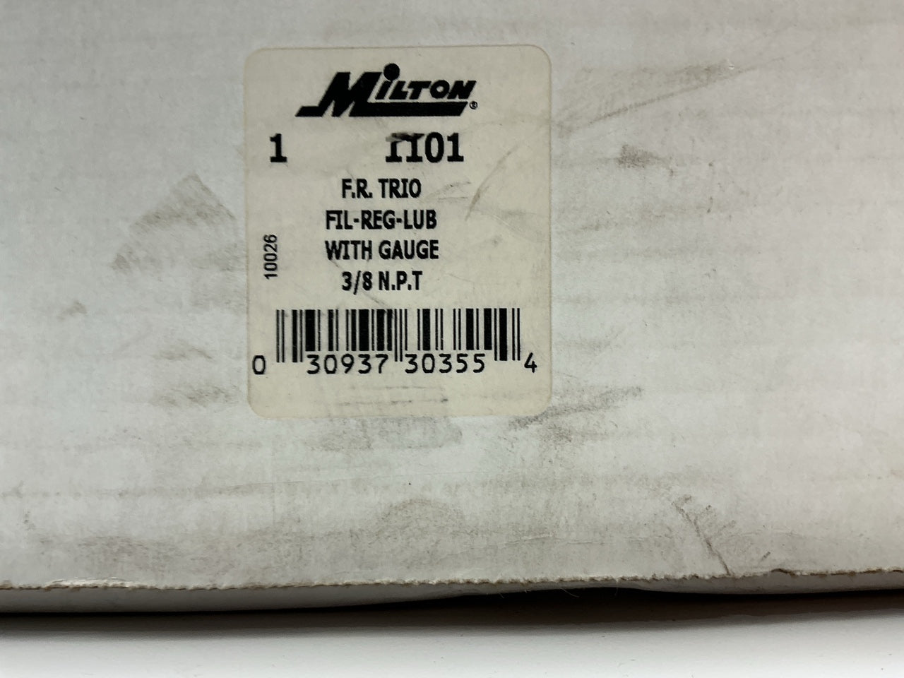 Milton 1101 3/8'' NPT Filter, Regulator And Lubricator Deluxe FRL Trio