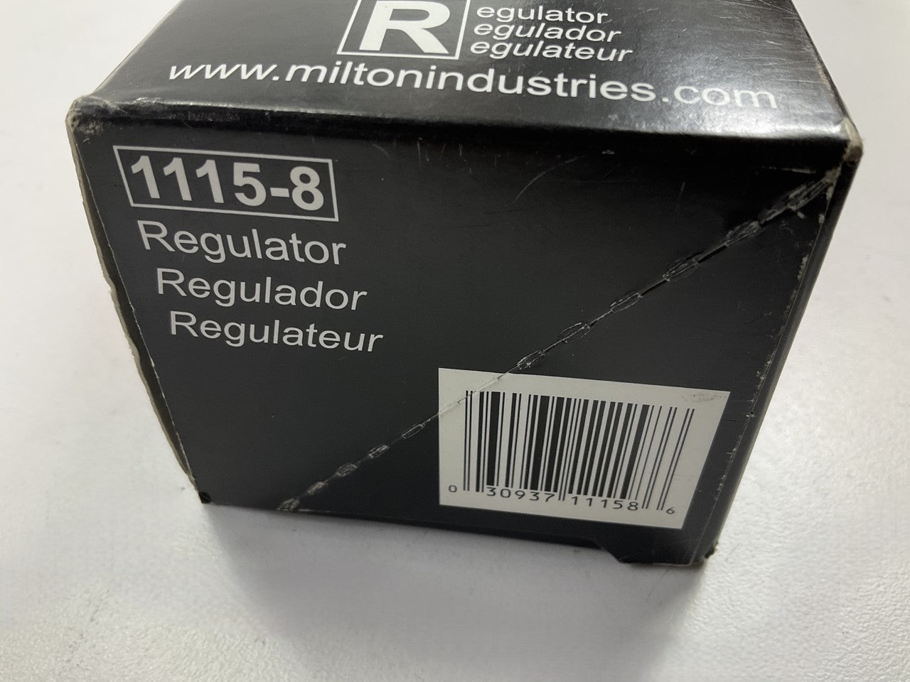 MISSING PLUG Milton #1115-8, 1/2'' NPT High Pressure FRL Air Regulator 10-250 PSI