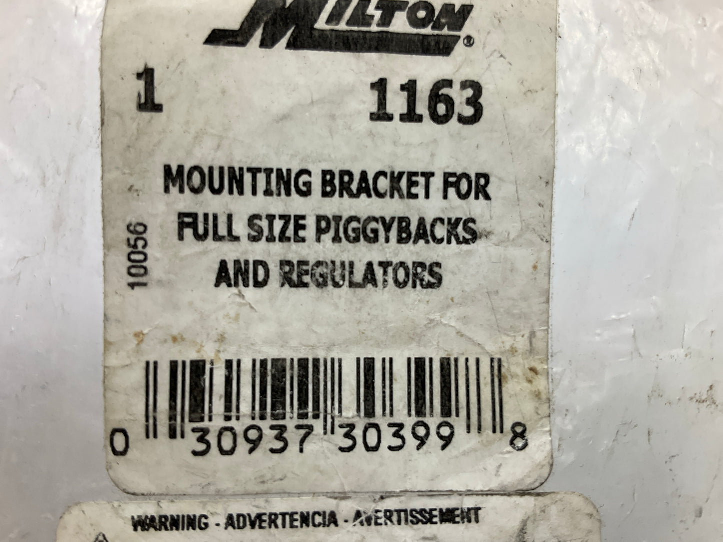 Milton 1163 Piggyback And Air Regulator Mounting Mount Bracket