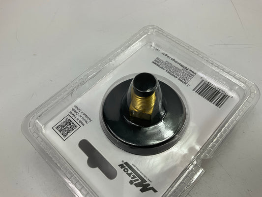 Milton 1191 Mini High Pressure Dial Gauge, Brass, 1/4'' NPT