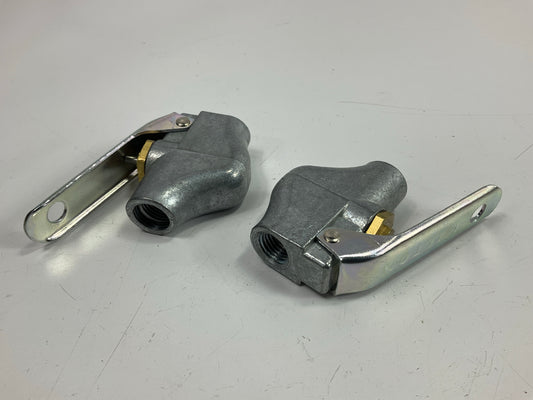 (10) Milton MIL-151 1/4'' NPT Lever Style Blow Gun Control Valve