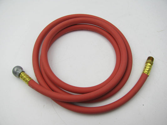 Milton 1686 Replacement Air Hose 6 FT Single Chuck Head & 1/4'' NPT Male End