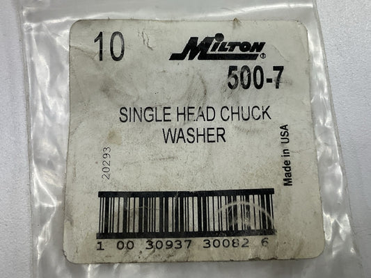 10 / Pack - Milton 500-7 Single Head Air Chuck Washer