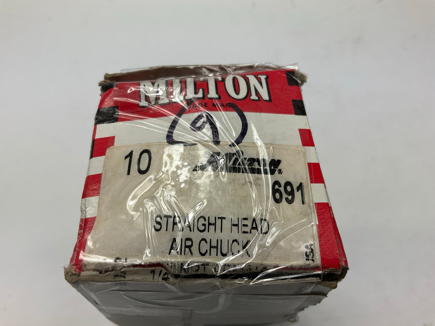 Pack Of (9) - Milton 691 1/4'' FNPT Straight Head Air Chuck