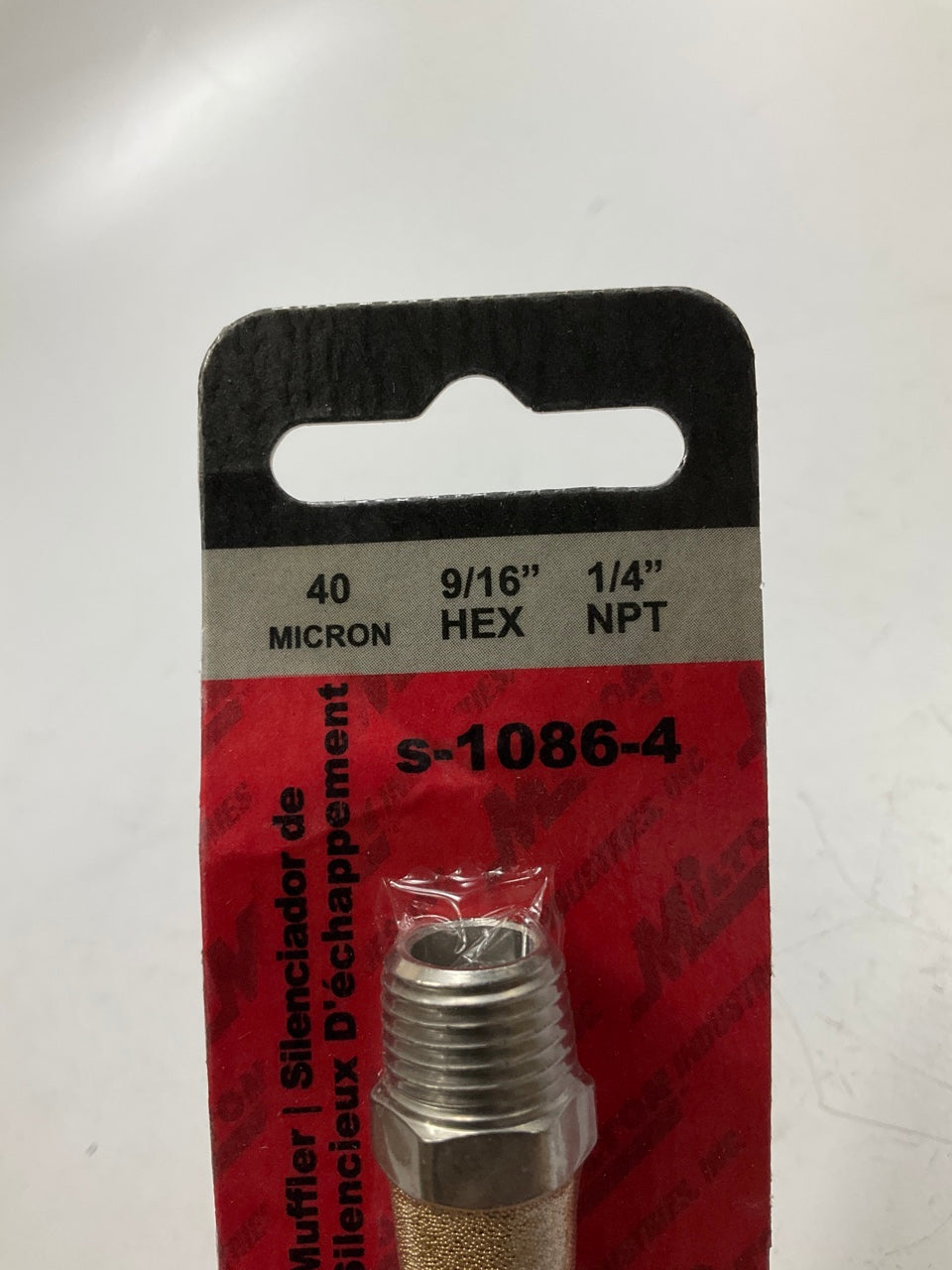 Milton S1086-4 Pneumatic Exhaust Muffler 1/4'' N.P.T