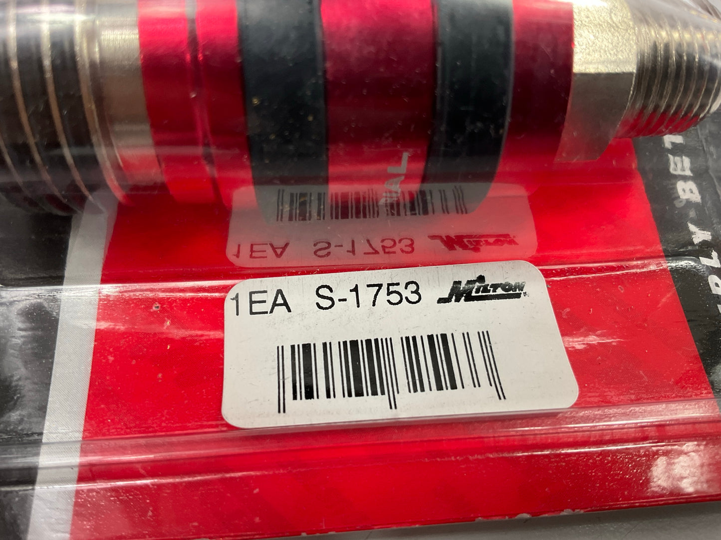 Milton S-1753 5 In ONE Universal Safety Exhaust Quick-Connect Coupler, 3/8'' MNPT