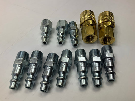 Milton S-210 1/4 NPT M-Style Coupler And Plug Kit 12-Piece