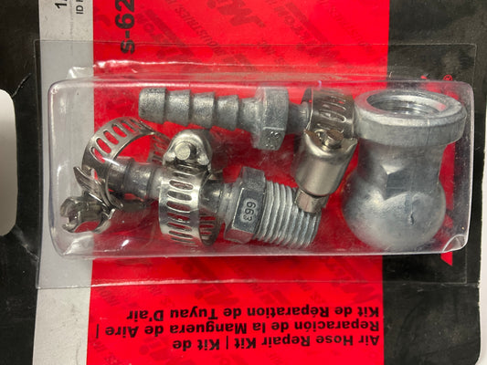 Milton Industries S-620 1/4'' Air Hose Repair Hose Mender Splice Kit