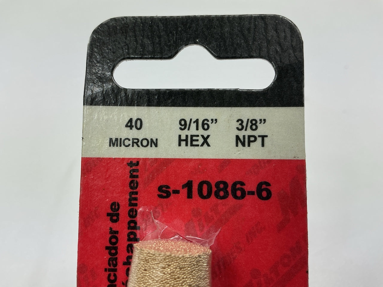 Milton S1086-6 3/8'' NPT Exhaust Muffler