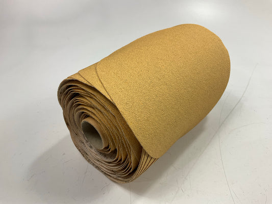 Mirka 23-342-100 Gold 6'' Sticky Back PSA Sanding Discs 100 Grit, 100/Roll