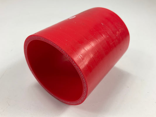 Mishimoto MMCP-225SRD Red 2.25'' (2-1/4'') Air Intake Straight Coupler, Silicone