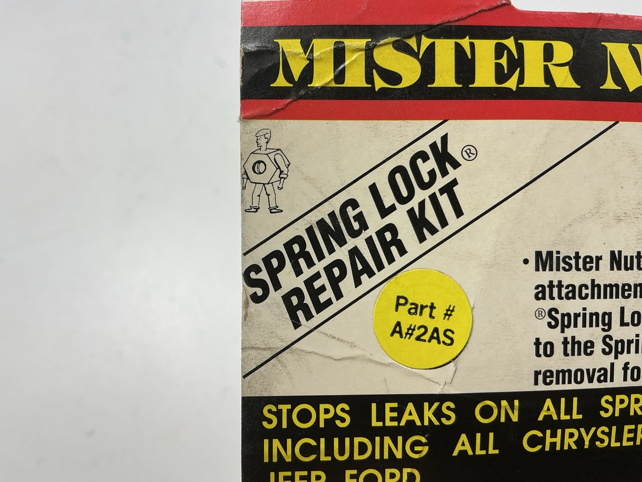 Mister Nut A-2AS Mister Nut Spring Lock Repair Kit For 1/2'' Tube