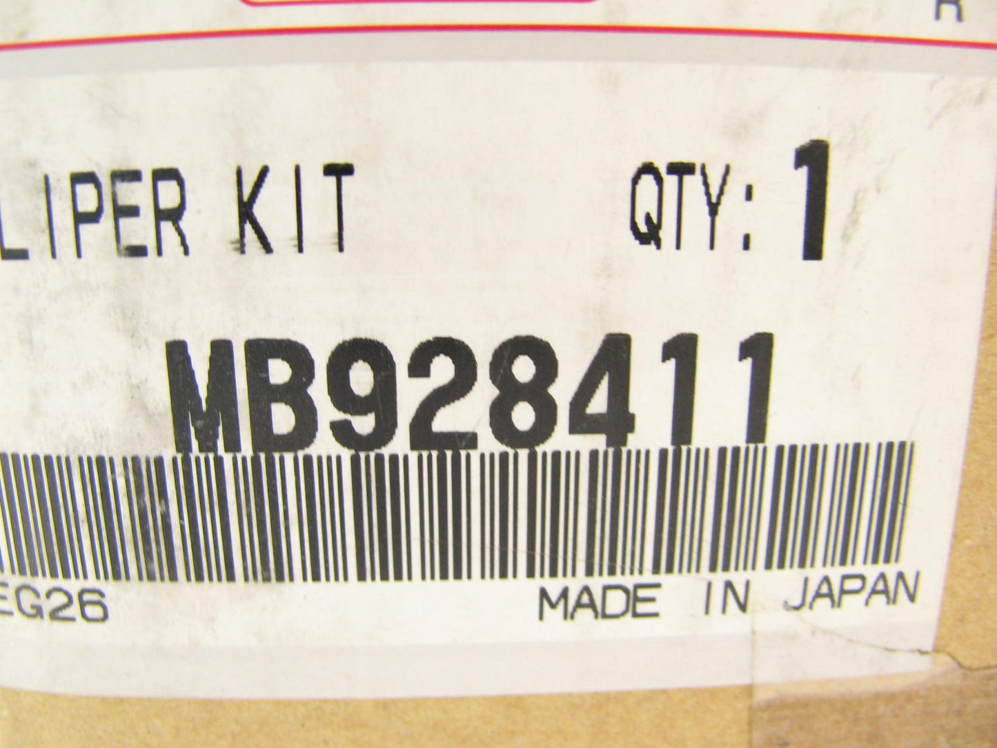 NEW - OEM Mitsubishi MB928411 Disc Brake Caliper - Front Right