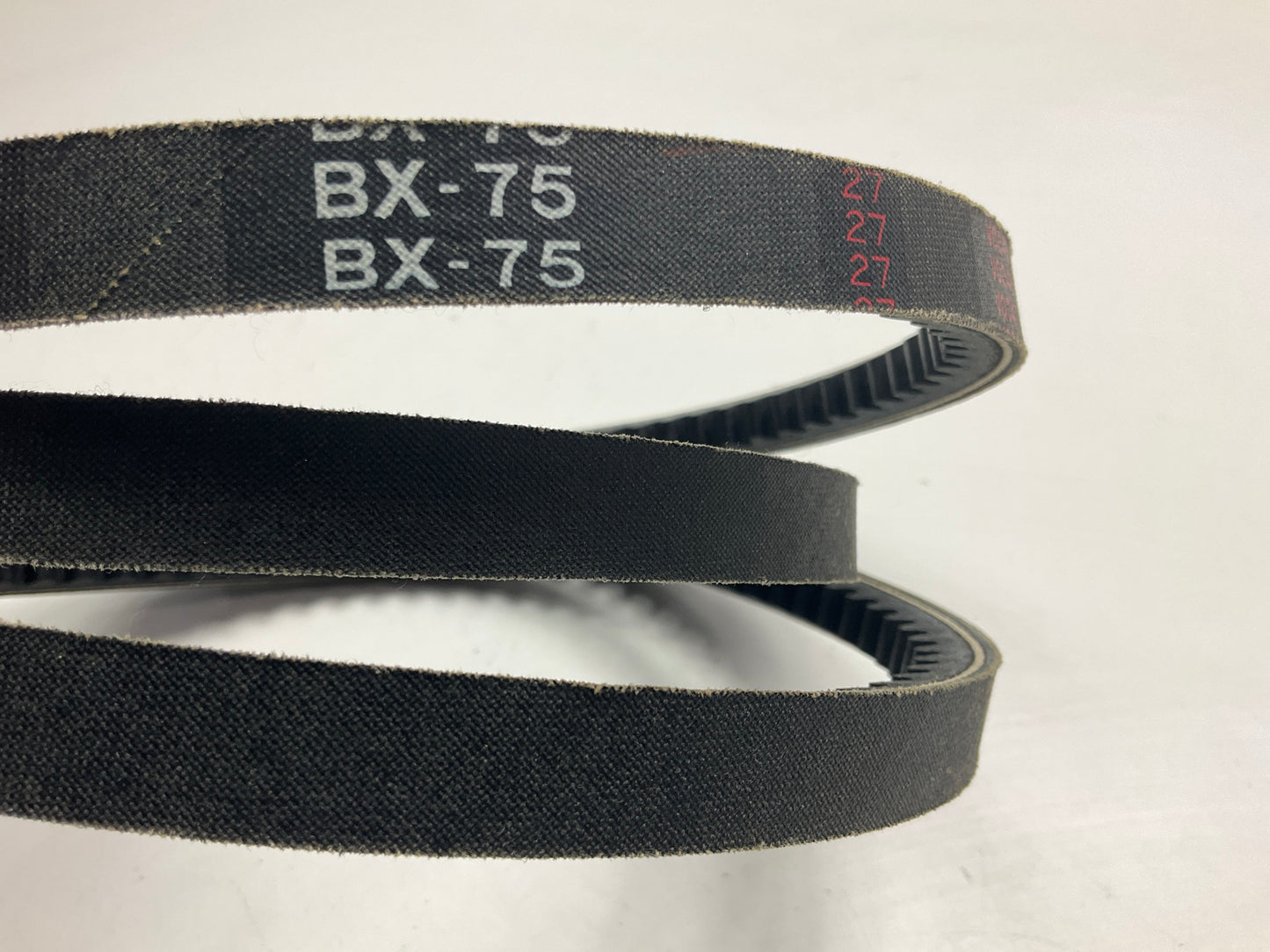 Mitsuboshi BX-75 Cogged Industrial Accessory Drive Belt - 5/8'' X 78''