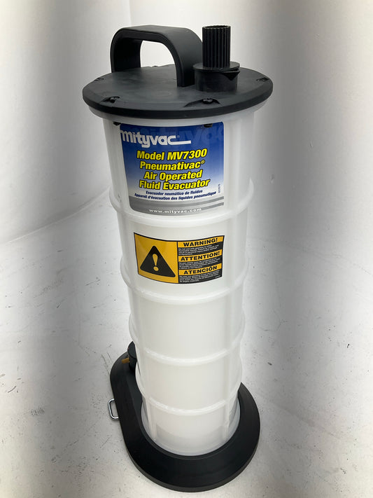 Mityvac MV7300 Pneumatic 2.3 Gallon Vacuum Fluid Evacuator Compressed Air Pump