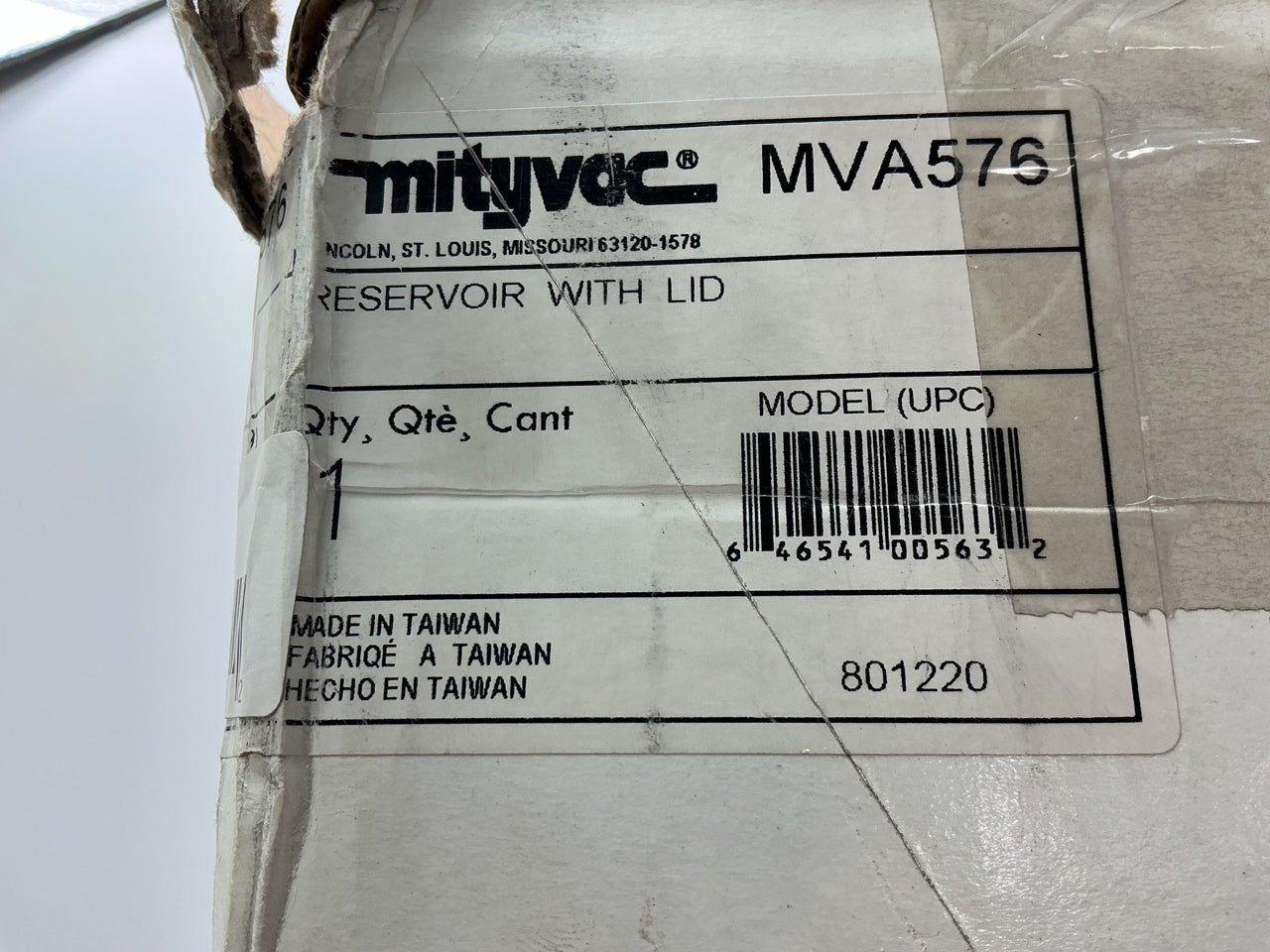 Mityvac MVA576 1.2 Gallon Fluid Reservoir Bottle Tank