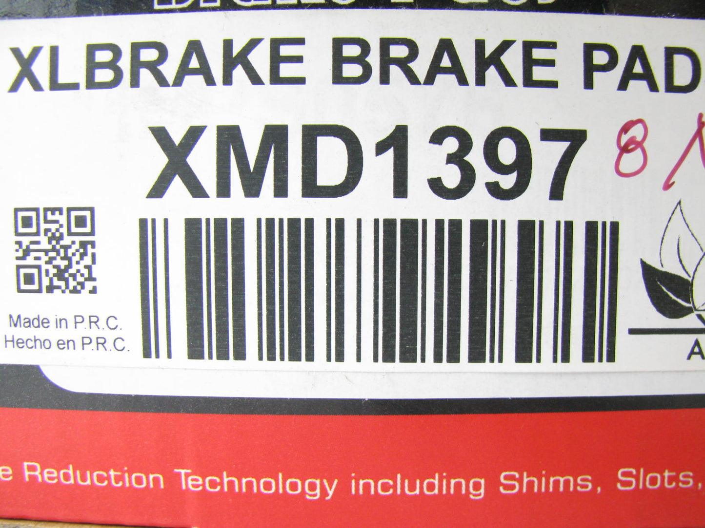 MMR XMD1397 Front Disc Brake Pads For 2010-2011 Kia Forte