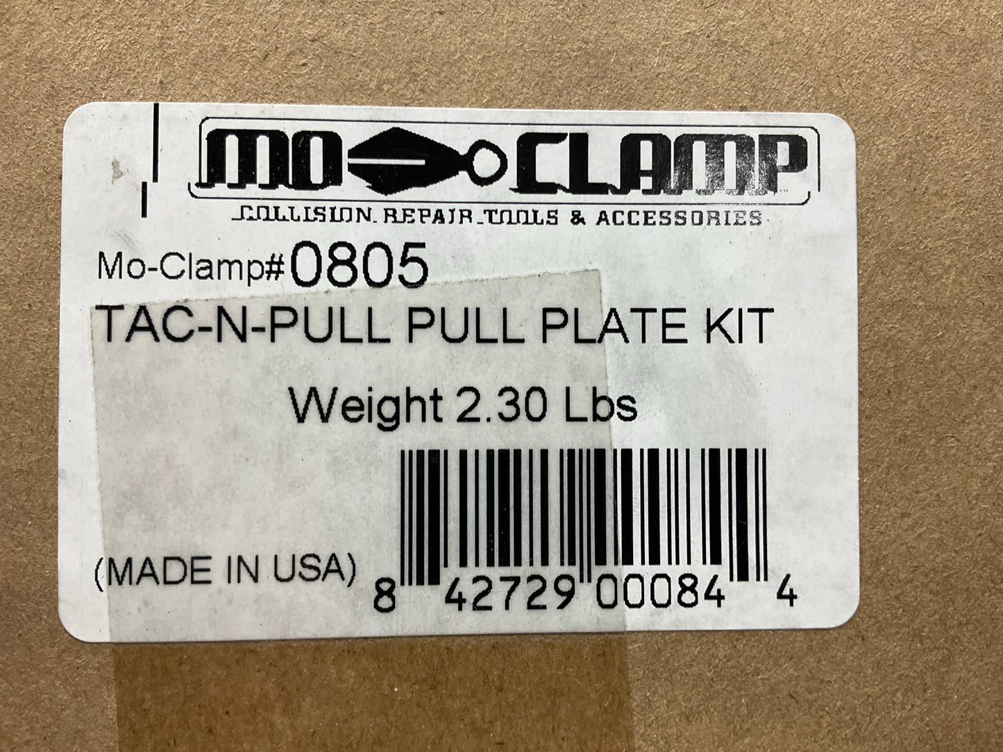 Mo-Clamp 0805 Tac-N-Pull Replacement Plate Kit