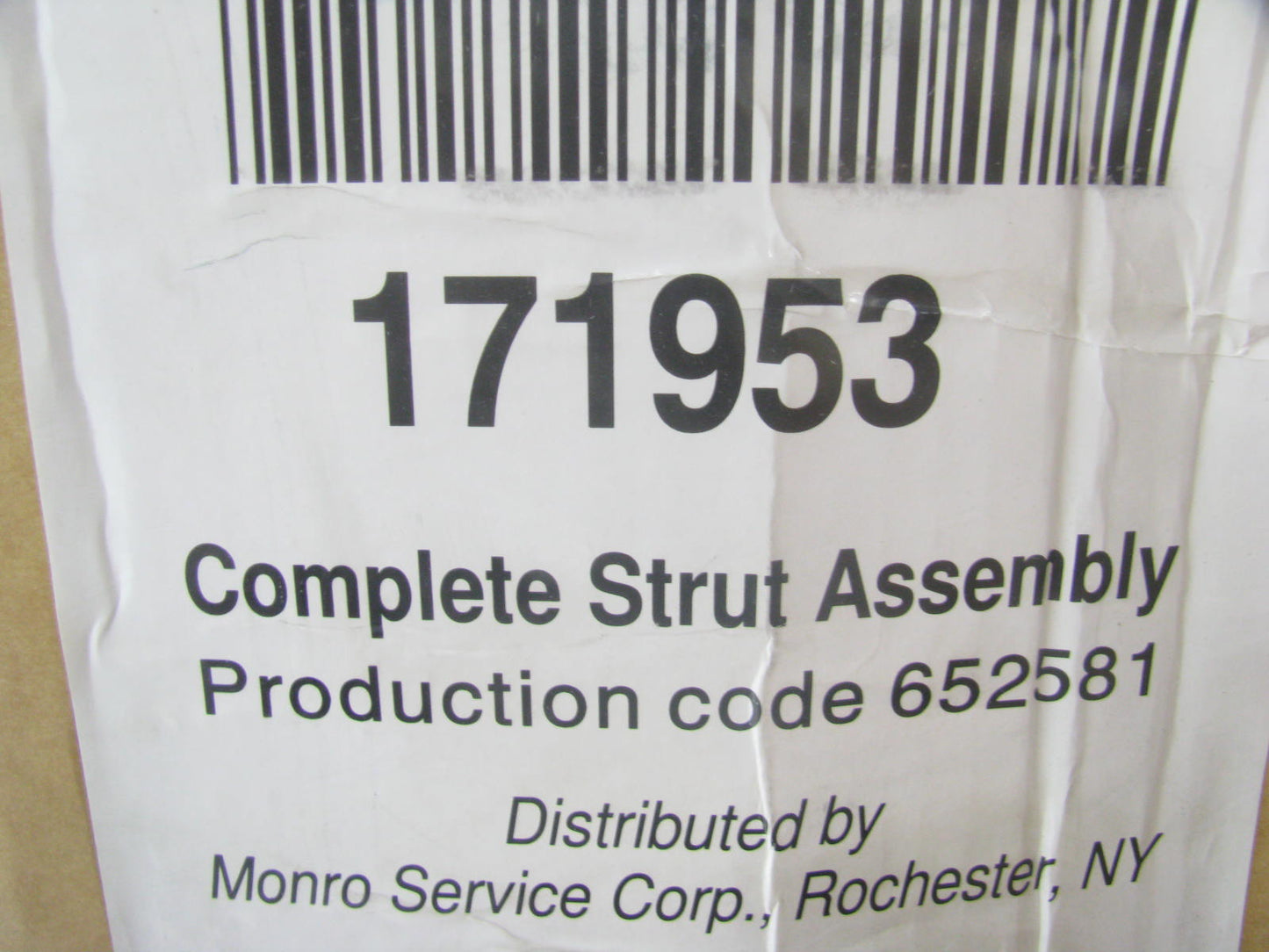 Monro Muffler 171953 Suspension Strut & Coil Spring Assembly - Rear Right