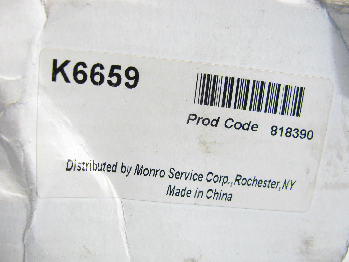 Monro Muffler K6659 Steering Idler Arm Bracket Assembly