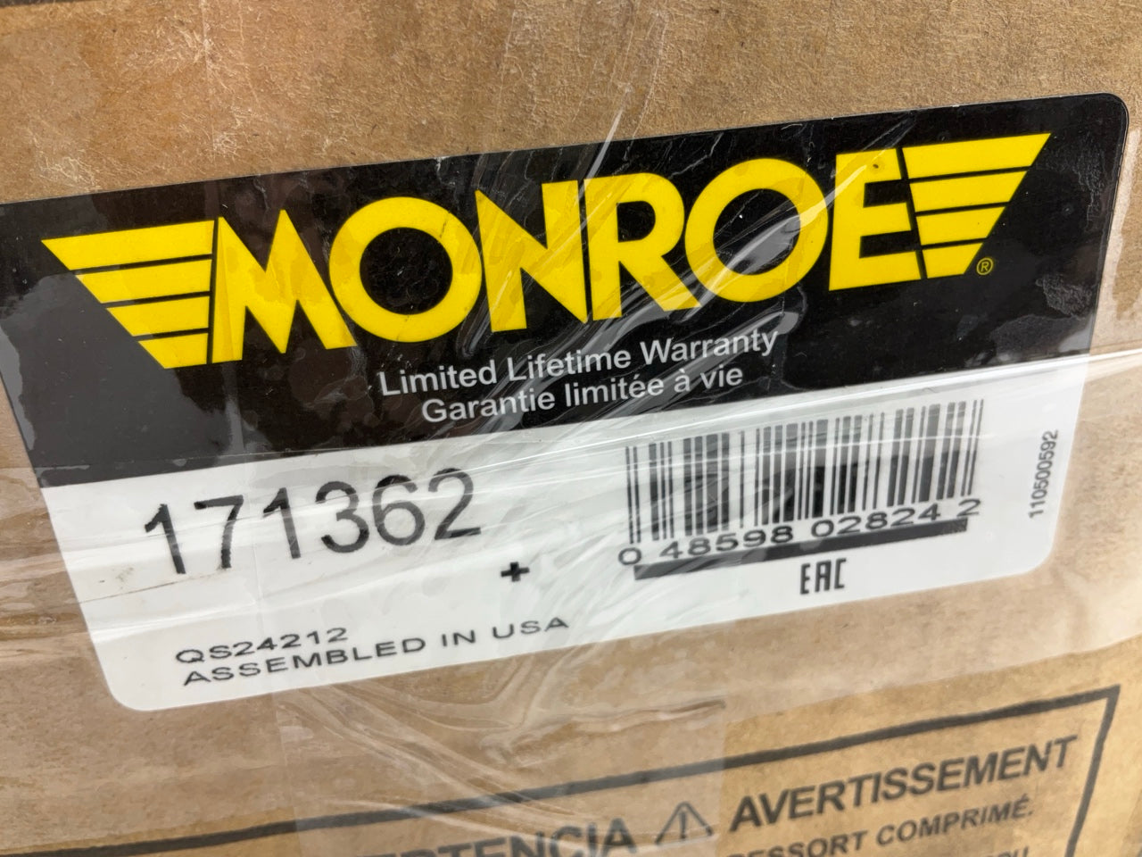 (2) Monroe 171362 Front Complete Quick Struts W/ Coil Spring - 04-08 Ford F-150