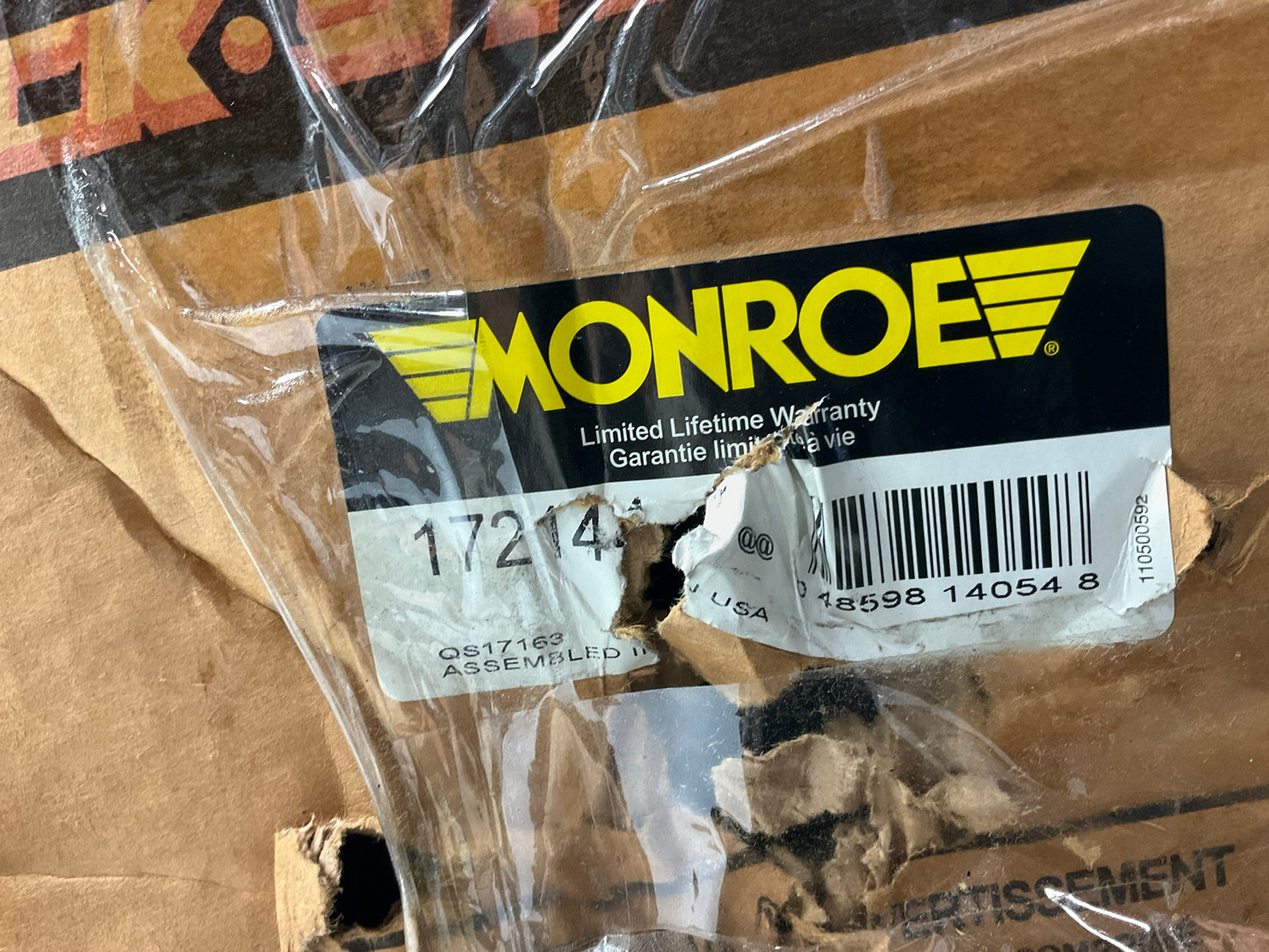 Monroe 172144 Front Left Suspension Strut & Coil Spring For 2002-2006 Honda CR-V
