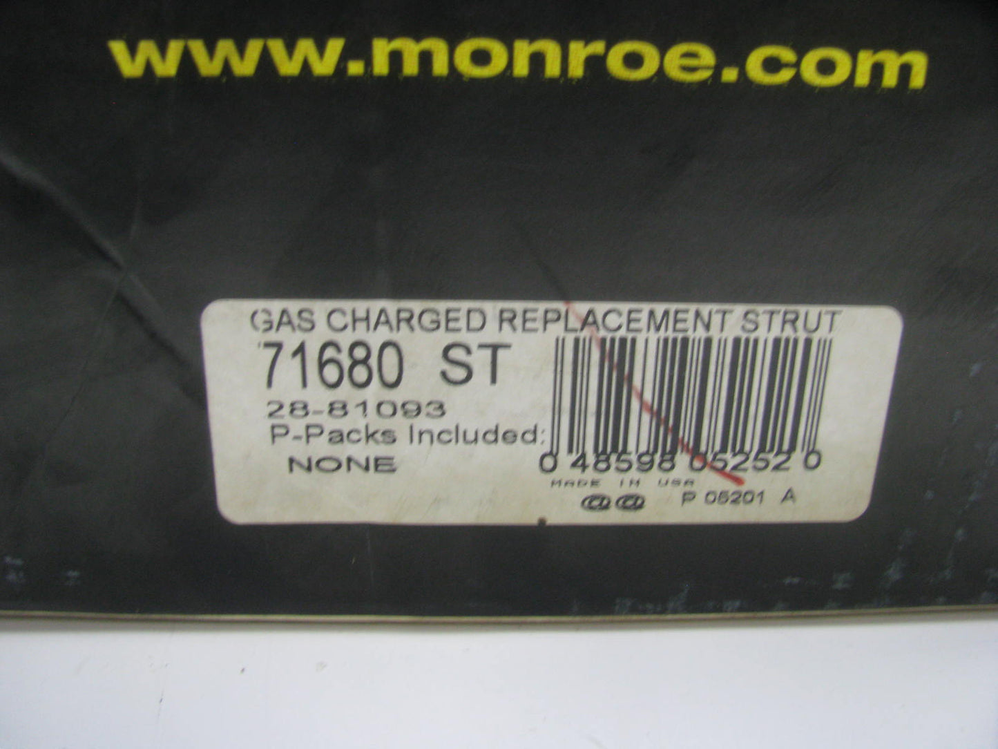 Monroe 71680 REAR RIGHT Suspension Strut