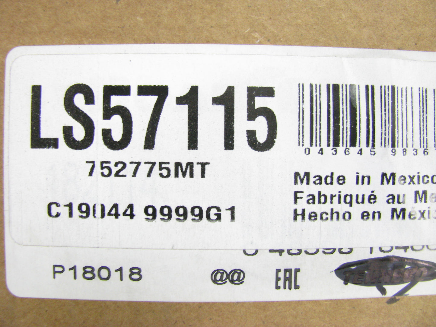 Monroe LS57115 Front Right Loaded Suspension Strut And Coil Spring Assembly