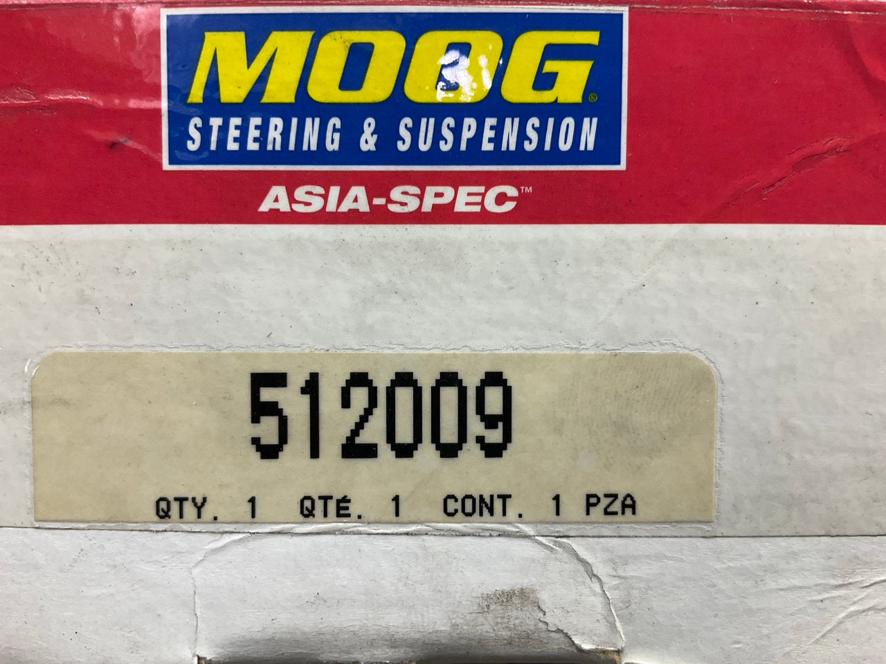 Moog 512009 Wheel Bearing And Hub Assembly, Rear