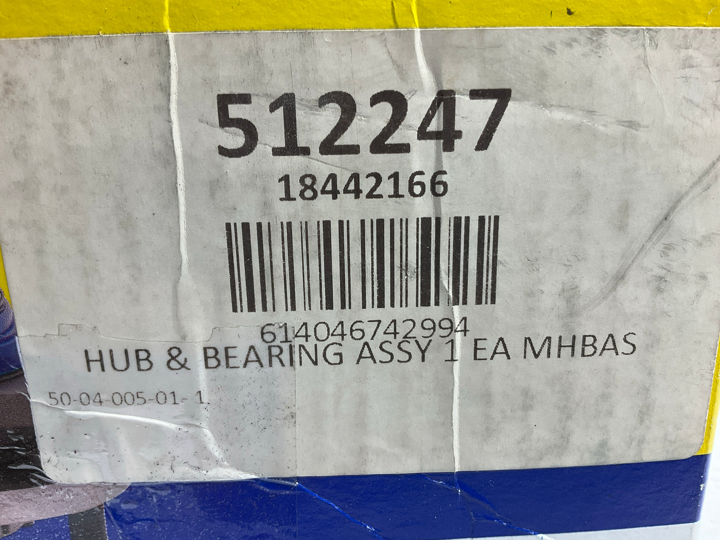 Moog 512247 Rear Wheel Bearing And Hub Assembly