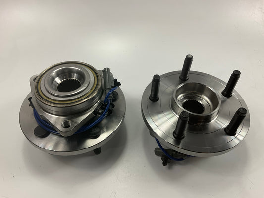 (2) Moog 513207 Front Wheel Bearing And Hub Assembly For 2004-2005 Dodge Durango