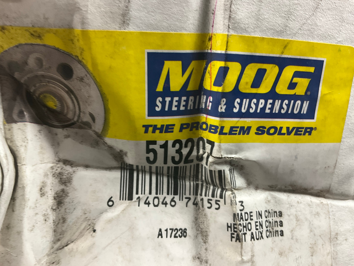 (2) Moog 513207 Front Wheel Bearing And Hub Assembly For 2004-2005 Dodge Durango