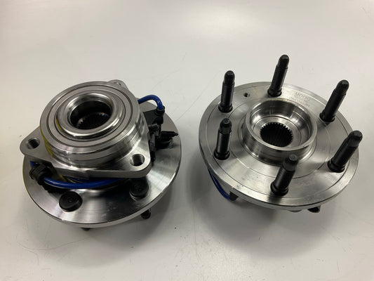 (2) Moog 515036 Wheel Bearing And Hub Assembly, Front