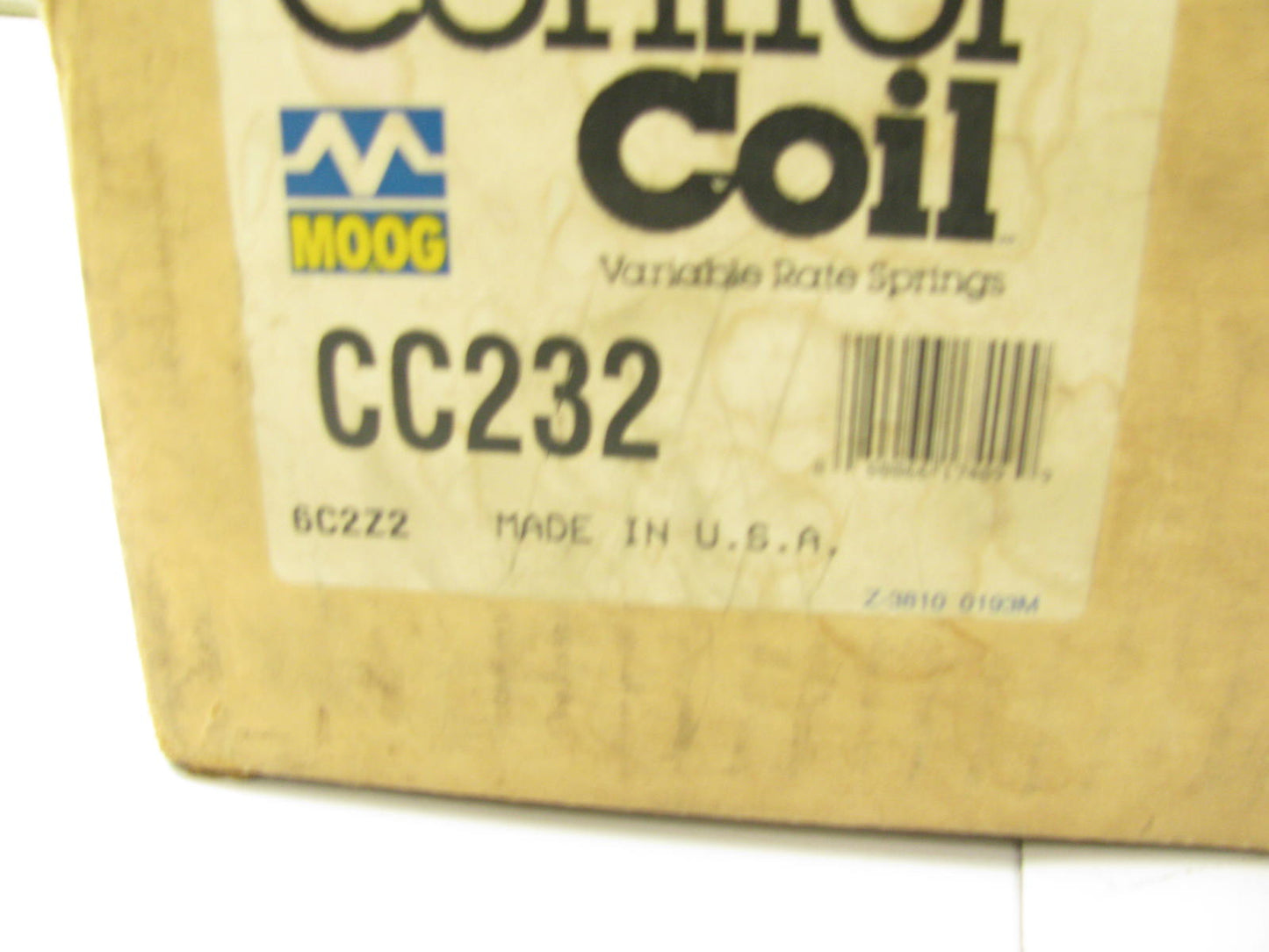 Moog CC232 Variable Rate Suspension Coil Springs - Front