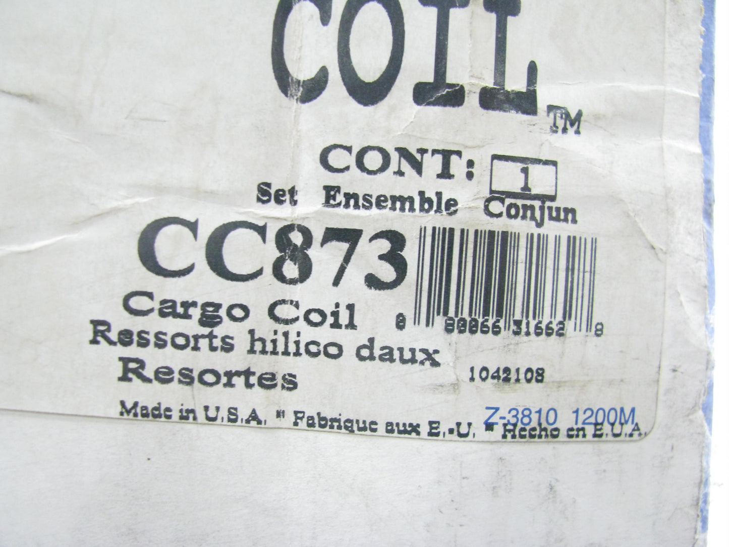 Moog CC873 Rear Variable Rate Coil Springs 1995-1998 Ford Windstar
