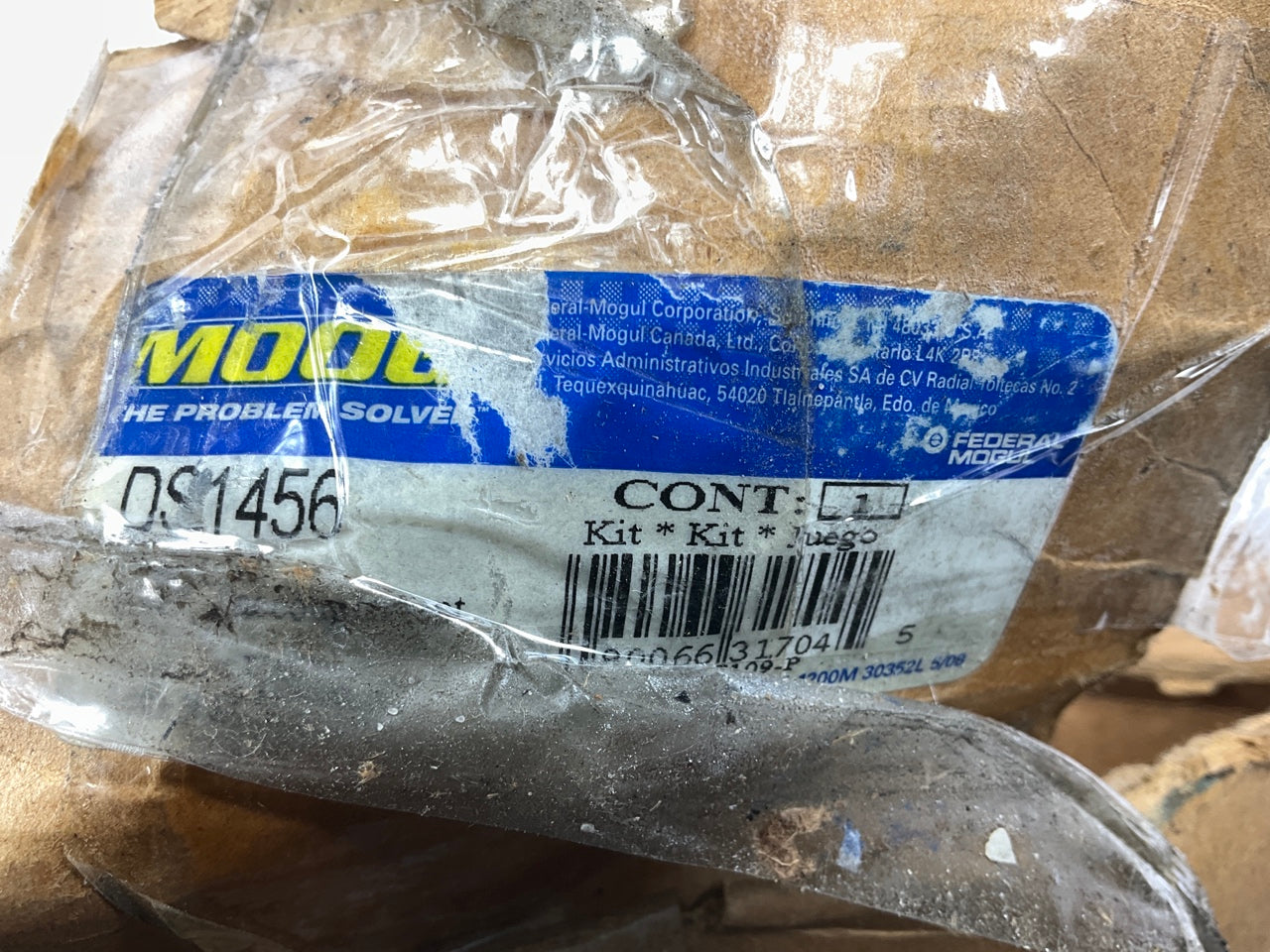 MISSING HARDWARE - Moog DS1459 Front Right Inner Steering Tie Rod End