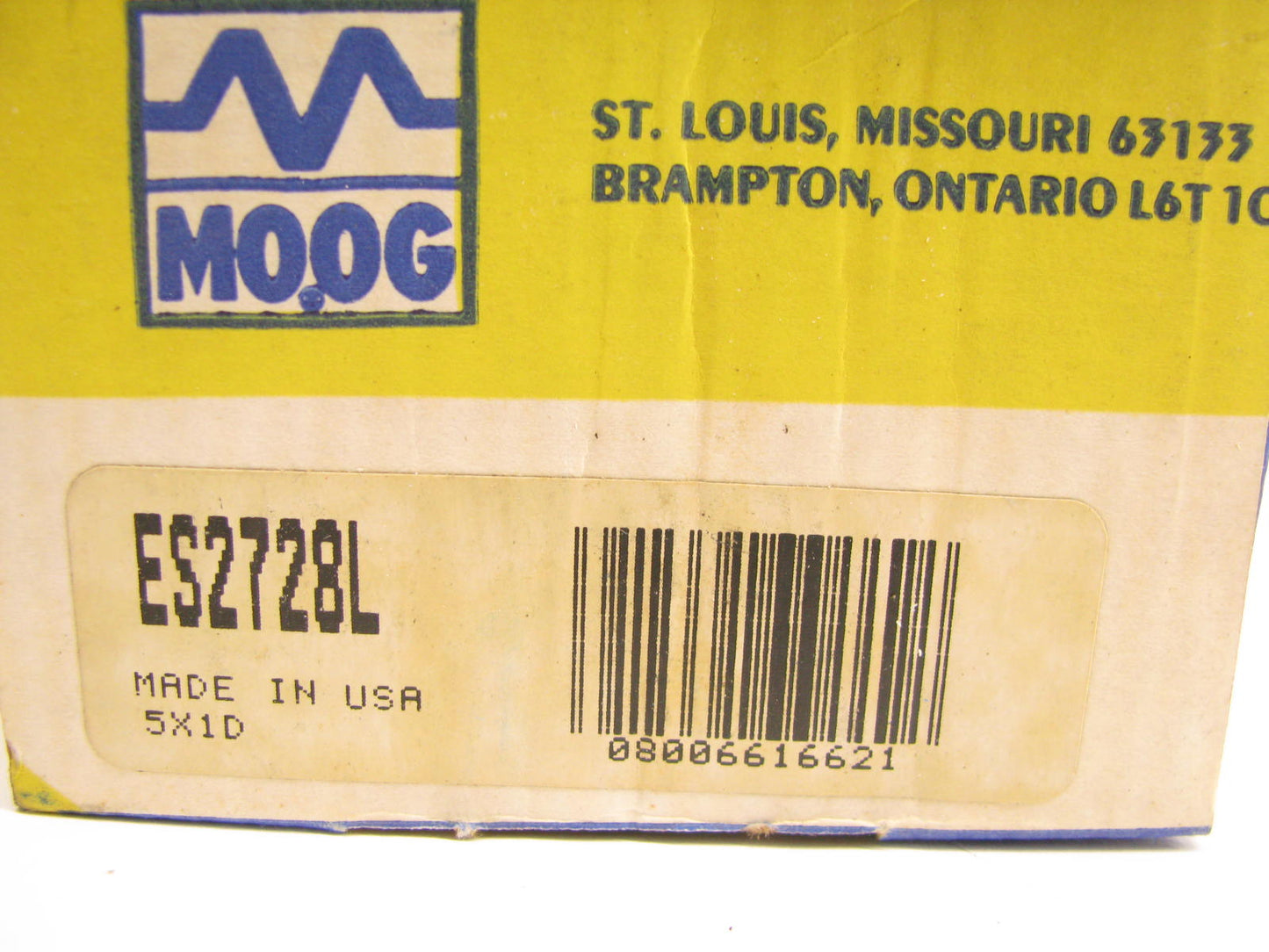 Moog ES2728L Front Left Outer Tie Rod End For 1985-1994 Ford F-250 4WD 4x4