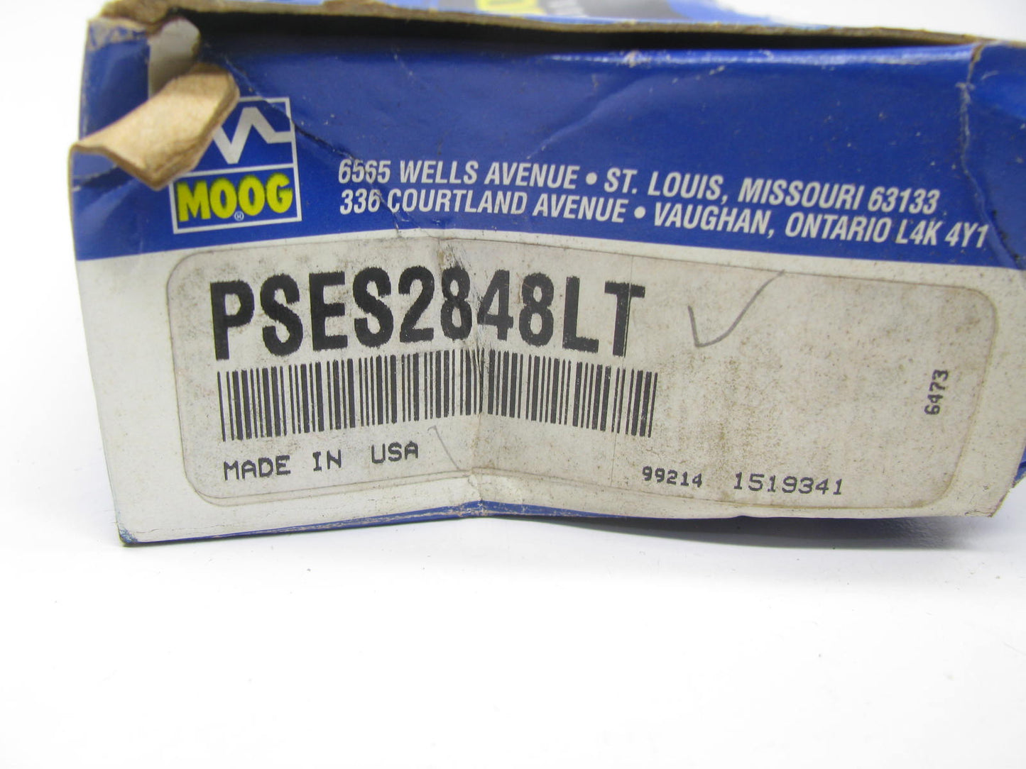 Moog ES2848LT Left Outer Steering Tie Rod End