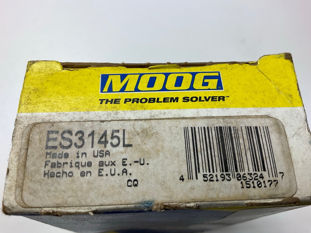MISSING HARDWARE - Moog ES3145L Front Inner Steering Tie Rod End