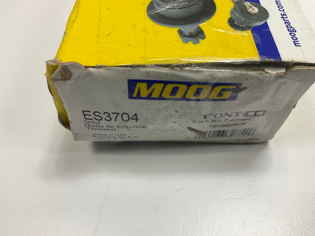 Moog ES3704 Front Outer Steering Tie Rod End