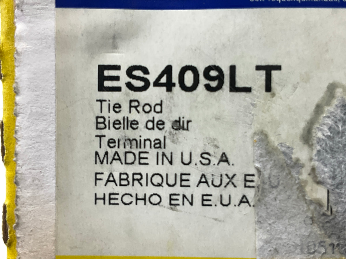 (2) Moog ES409LT Front Inner Steering Tie Rod Ends