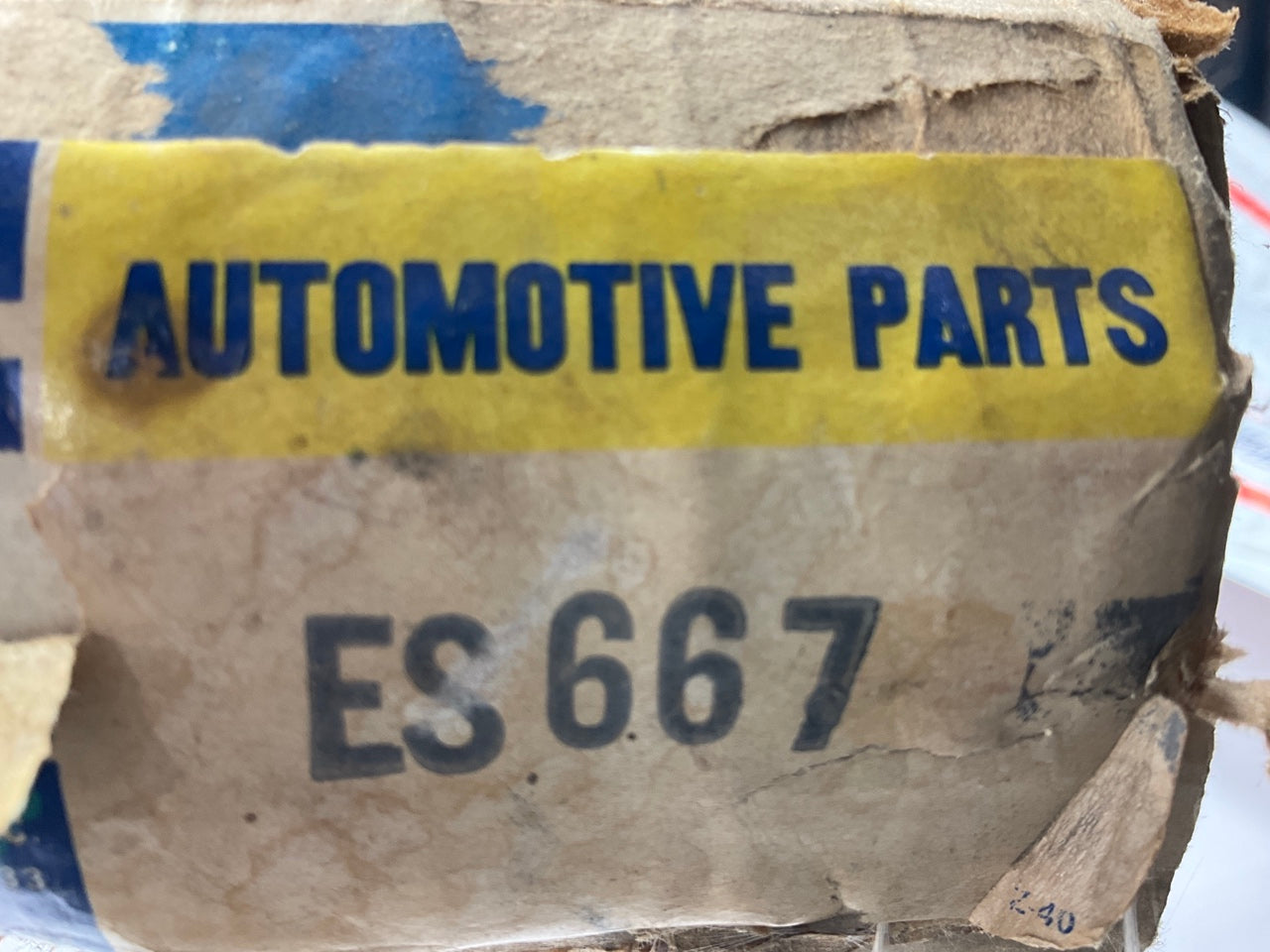 NORS Moog ES667 Drag Link - 1962-1963 Buick Except Saginaw Power Steering