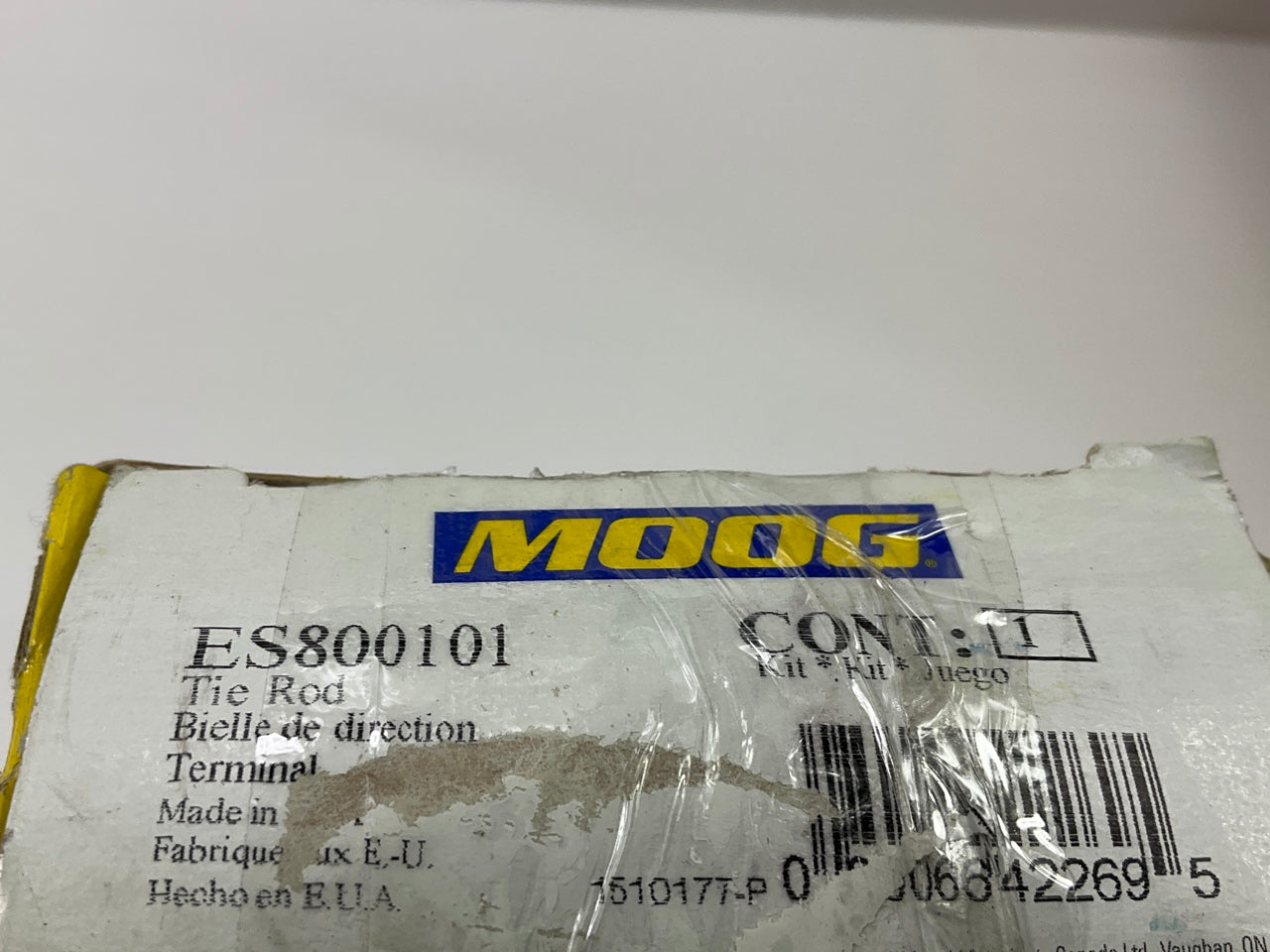 Moog ES800101 Steering Tie Rod End - Front Right Outer