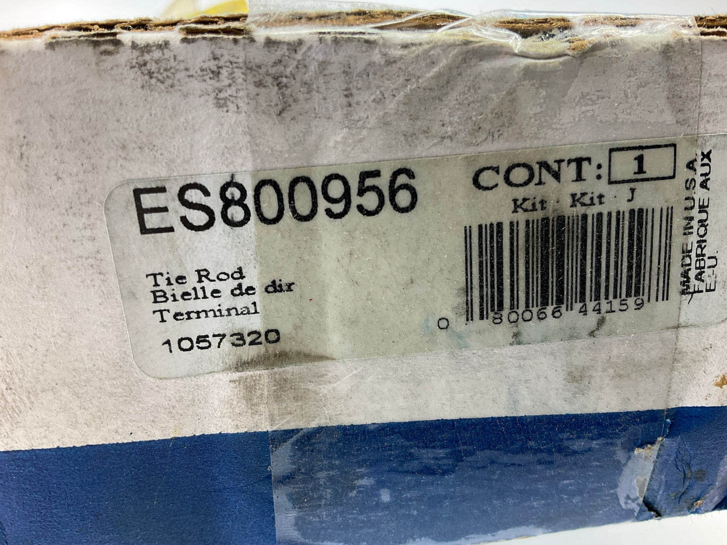 Moog ES800956 Front Left Outer Steering Tie Rod End